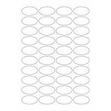 30018 - Label Size 65mm x 35mm - 40 label(s) per sheet 