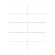 30031 - Label Size 150mm x 75mm - 10 label(s) per sheet 