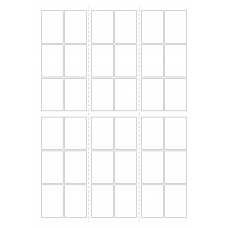 30038 - Label Size 43mm x 64mm - 36 label(s) per sheet 