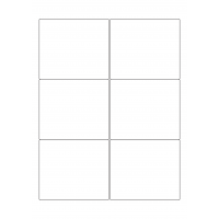 30071 - Label Size 143mm x 124mm - 6 label(s) per sheet