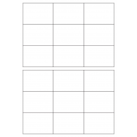 30075 - Label Size 100mm x 70mm - 18 label(s) per sheet