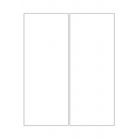 30078 - Label Size 145mm x 364.5mm - 2 label(s) per sheet