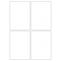 30079 - Label Size 148mm x 210mm - 4 label(s) per sheet