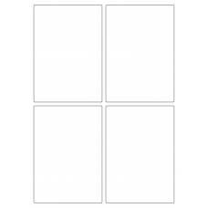 30079 - Label Size 148mm x 210mm - 4 label(s) per sheet 