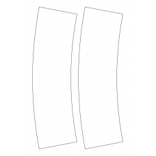 30092 - Label Size 128.317mm x 409.842mm - 2 label(s) per sheet 