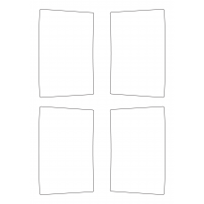 30109 - Label Size 122mm x 195mm - 4 label(s) per sheet 
