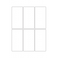 30110 - Label Size 170mm x 86mm - 6 label(s) per sheet