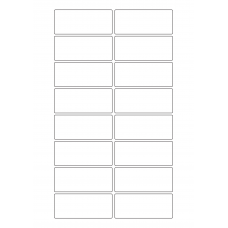 30116 - Label Size 115mm x 48mm - 16 label(s) per sheet 