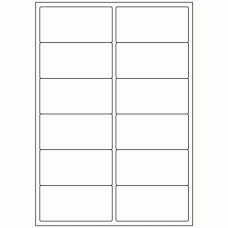 420 - Label Size 97mm x 47.5mm - 12 labels per sheet