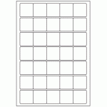 455 - Label Size 38mm x 38mm - 35 labels per sheet