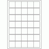 455 - Label Size 38mm x 38mm - 35 labels per sheet