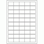 456 - Label Size 38mm x 25.4mm - 50 labels per sheet