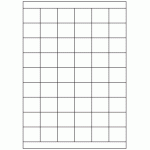 457 - Label Size 35mm x 30mm - 54 labels per sheet