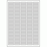 458 - Label Size 35mm x 6mm - 155 labels per sheet