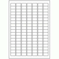 460 - Label Size 25mm x 15mm - 126 labels per sheet