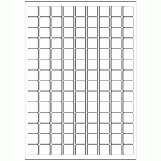 461 - Label Size 20mm x 20mm - 126 labels per sheet 