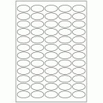 475 - Label Size 38mm x 20mm - 60 labels per sheet