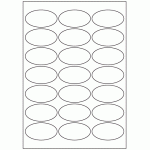 477 - Label Size 65mm x 35mm - 21 labels per sheet