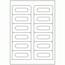 495 - Audio Tape - 12 labels per sheet