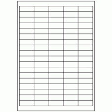 511 - Label Size 40mm x 15mm - 90 labels per sheet