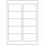 514 - Label Size 90mm x 50mm - 10 labels per sheet