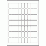 551 - Label Size 21mm x 34mm - 63 labels per sheet