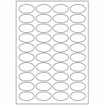 554 - Label Size 45mm x 25mm - 40 labels per sheet