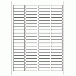 558 - Label Size 46mm x 11.1mm - 84 labels per sheet