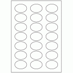 567 - Label Size 50mm x 35mm - 21 labels per sheet