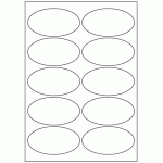 568 - Label Size 98mm x 52mm - 10 labels per sheet