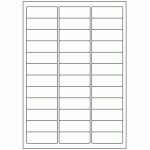 579 - Label Size 63.5mm x 23mm - 36 labels per sheet