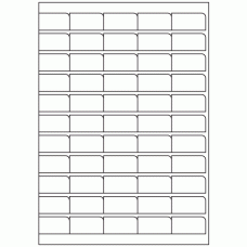 944 - Label Size 42mm x 25mm - 55 labels per sheet