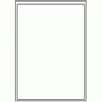 007 - Label Size 200mm x 283mm - 1 label per sheet