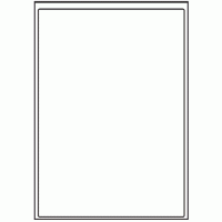 007 - Label Size 200mm x 283mm - 1 label per sheet