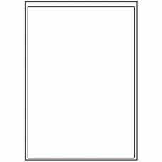 007 - Label Size 200mm x 283mm - 1 label per sheet 