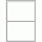 008 - Label Size 200mm x 140mm - 2 labels per sheet