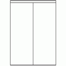 012 - Label Size 105mm x 285.2mm - 2 labels per sheet 