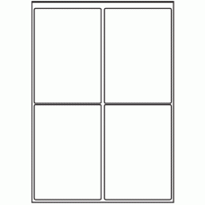 017 - Label Size 99mm x 139mm - 4 labels per sheet 