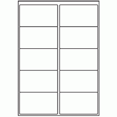 020 - Label Size 99mm x 56.5mm - 10 labels per sheet