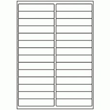 023 - Label Size 99mm x 20mm - 28 labels per sheet