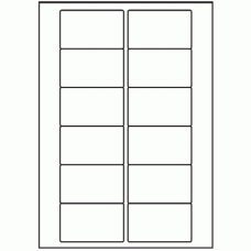 026 - Label Size 77mm x 46.5mm - 12 labels per sheet 