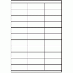 032 - Label Size 70mm x 25.4mm - 33 labels per sheet