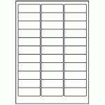 044 - Label Size 63.5mm x 24mm - 33 labels per sheet