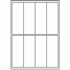 047 - Label Size 50mm x 138mm - 8 labels per sheet