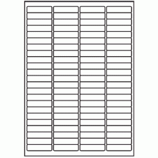 054 - Label Size 48mm x 12mm - 92 labels per sheet 