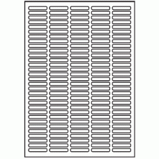 058 - Label Size 35mm x 6mm - 155 labels per sheet 