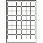 059 - Label Size 30mm x 30mm - 48 labels per sheet