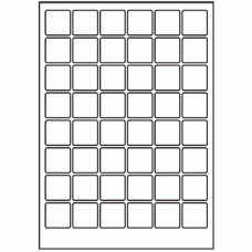 059 - Label Size 30mm x 30mm - 48 labels per sheet 