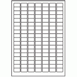 060 - Label Size 25mm x 15mm - 126 labels per sheet