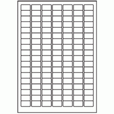 060 - Label Size 25mm x 15mm - 126 labels per sheet